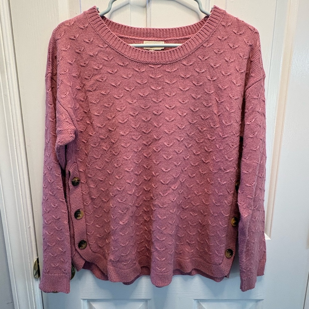 Fat Face Button Detail Sweater